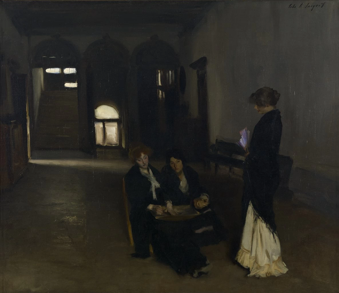 Tre donne veneziane - Albright–Knox Art Gallery
